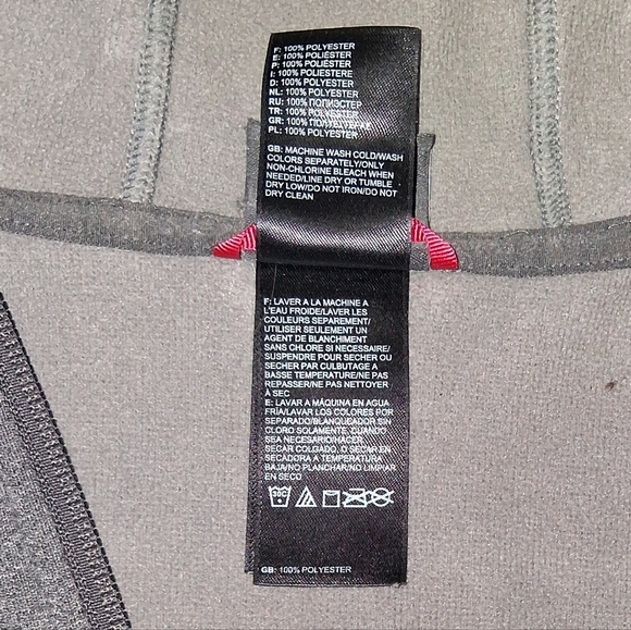 NWOT THE NORTH FACE Sz. S/P Dark Gray Zippered Hoodie - Picture 11 of 12